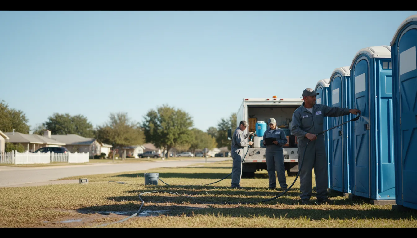 Long-Term Portable Toilet Rental in Foss, OK near me
